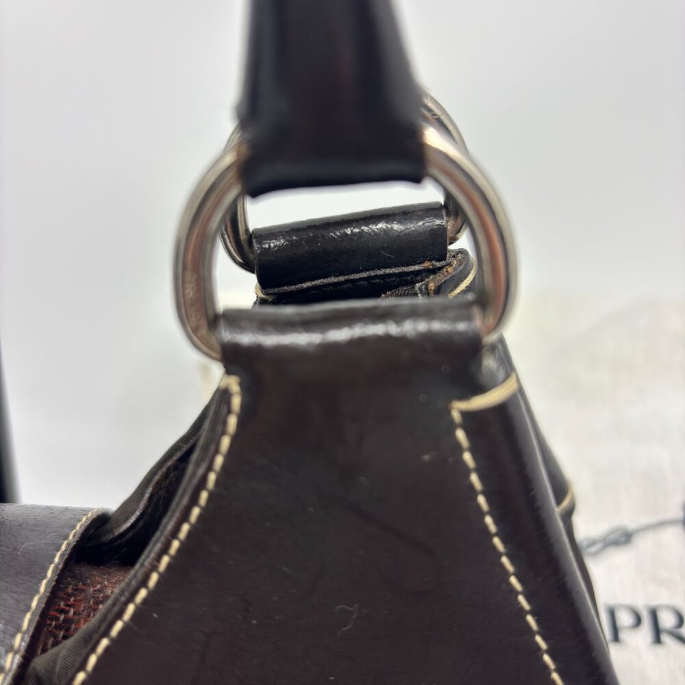 AUTHENTIC PRADA TESSUTO Shoulder Bag Dust Bag Included - Picture 9 of 16